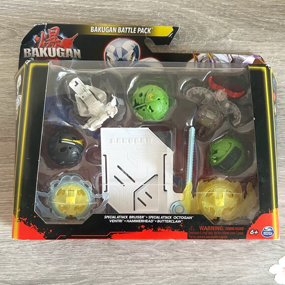 Bakugan Gen 3 White and Blue Base Starter Pack Special Set Spin Master - NIB - Picture 3 of 5